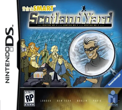 thinkSMART Games - Scotland Yard - Hunting Mister X (USA)